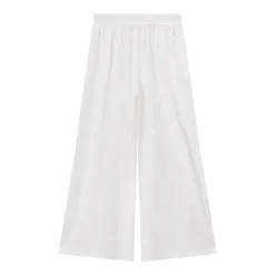 Sminfinity Hose aus Leinenmix weiß Stoffhose