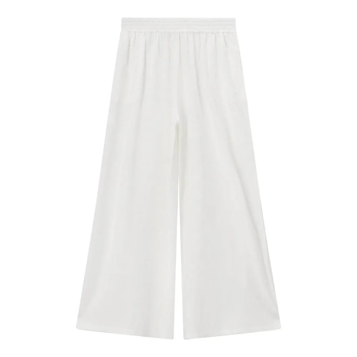 Sminfinity Hose aus Leinenmix weiß Stoffhose