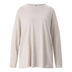 Sminfinity Longsleeve aus Seide & Leinen blau Longsleeve