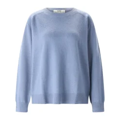 Sminfinity Pullover aus Kaschmir-Mix blau Pullover