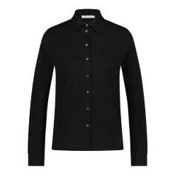 Stefan Brandt Bluse Ada aus Baumwolle schwarz Bluse
