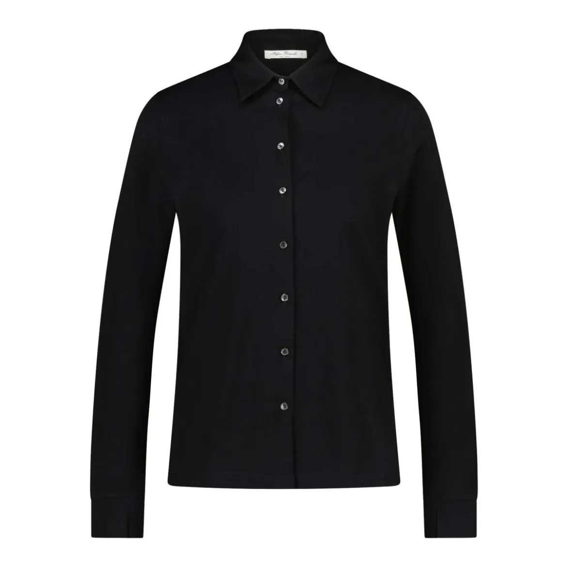 Stefan Brandt Bluse Ada aus Baumwolle schwarz Bluse