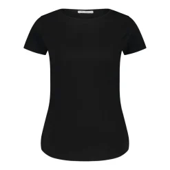 Stefan Brandt T-Shirt Fanny aus Baumwolle Schwarz T-Shirt