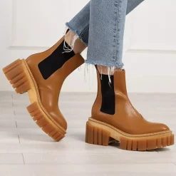 Stella McCartney Emilie Boot Brown Chelsea Boots