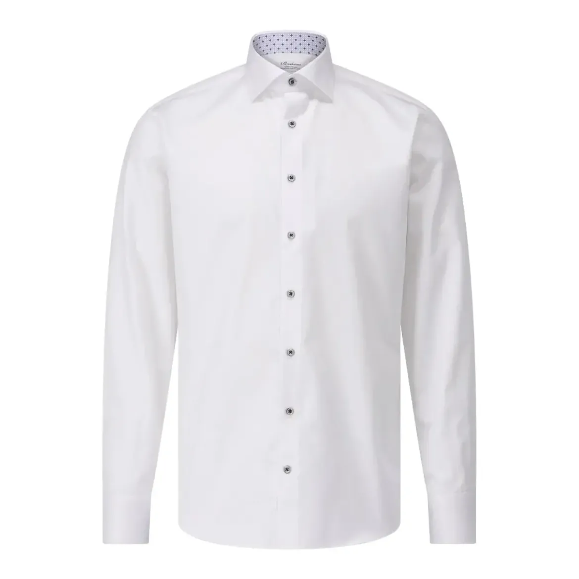 STENSTRÖMS Klassisches Hemd aus Cotton-Twofold Weiß Hemd