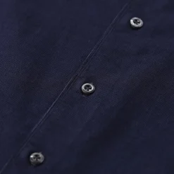STENSTRÖMS Regular-Fit Cordhemd aus Baumwolle blau Hemd