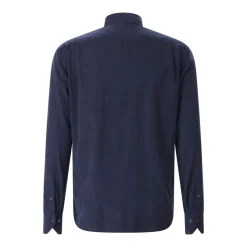 STENSTRÖMS Regular-Fit Cordhemd aus Baumwolle blau Hemd