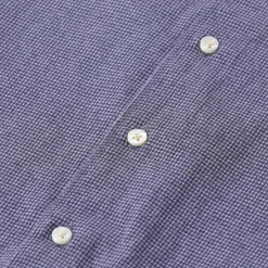 STENSTRÖMS Regular-Fit Hemd aus Baumwolle blau Hemd