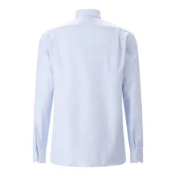 STENSTRÖMS Regular-Fit Hemd mit Hahnentrittmuster blau Hemd