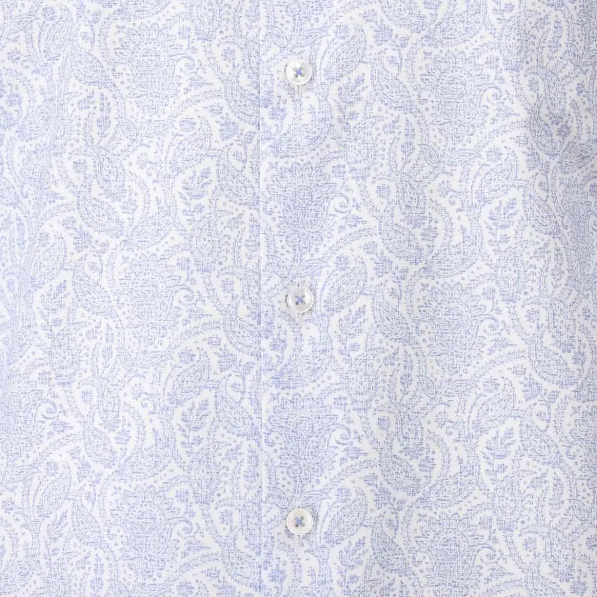 STENSTRÖMS Regular-Fit Hemd mit Paisleymuster blau Hemd