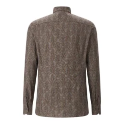 STENSTRÖMS Slim-Fit Hemd aus Baumwolle grau Hemd