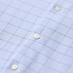 STENSTRÖMS Slim-Fit Hemd aus Baumwolle blau Hemd