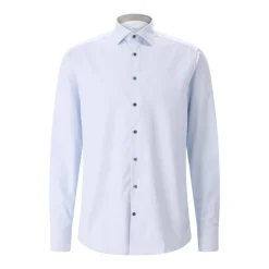 STENSTRÖMS Slim-Fit Hemd aus Baumwolle blau Hemd