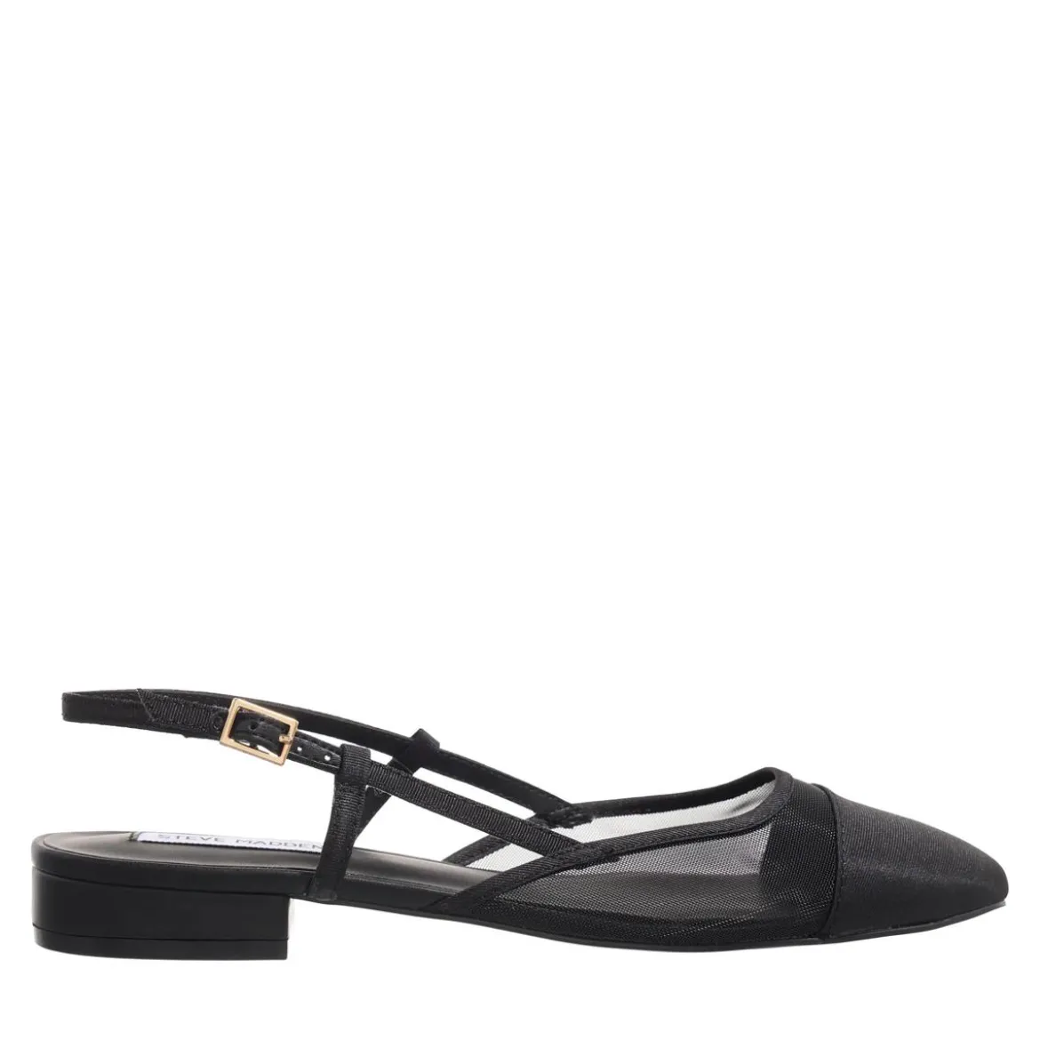 Steve Madden Belinda-M Black Ballerinas