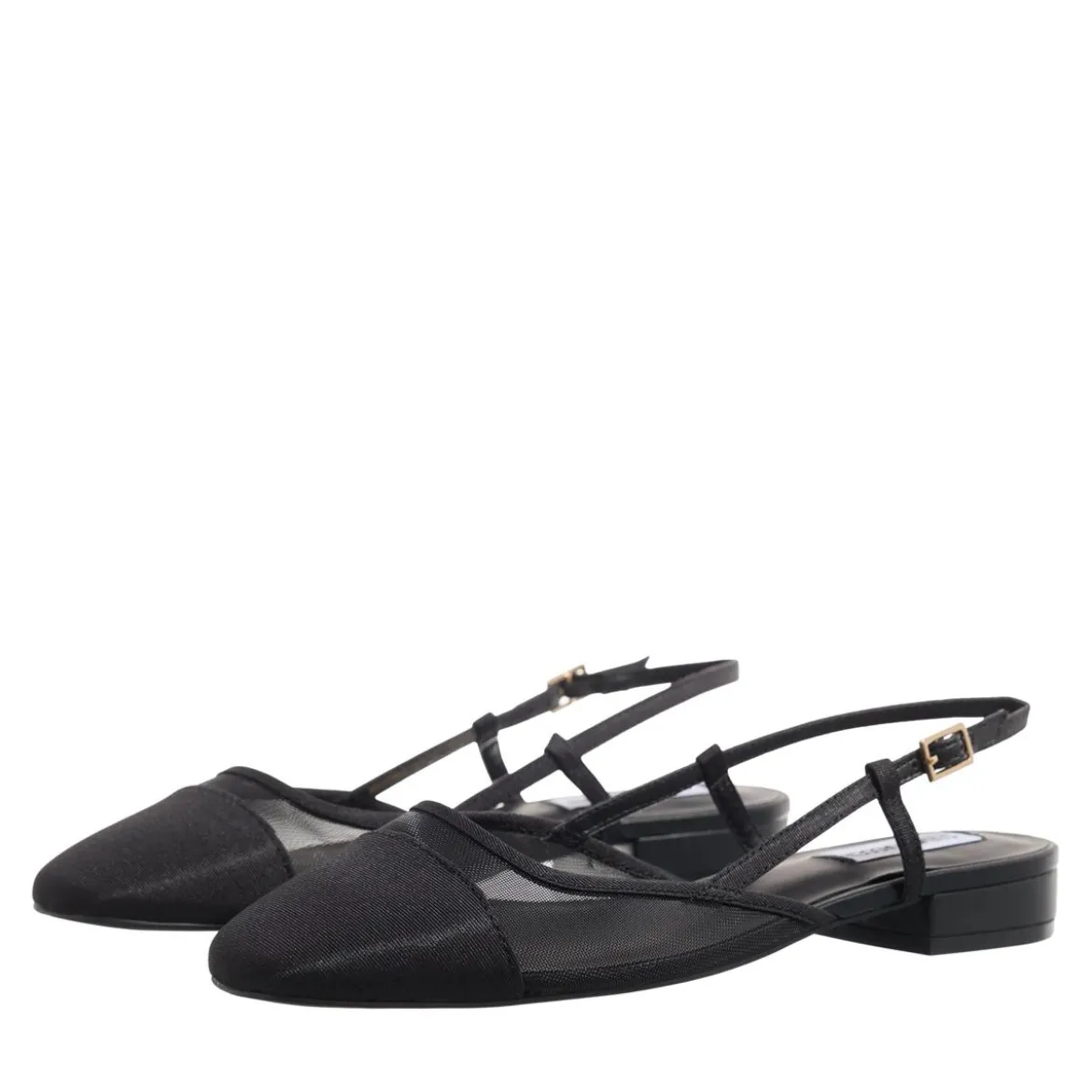 Steve Madden Belinda-M Black Ballerinas
