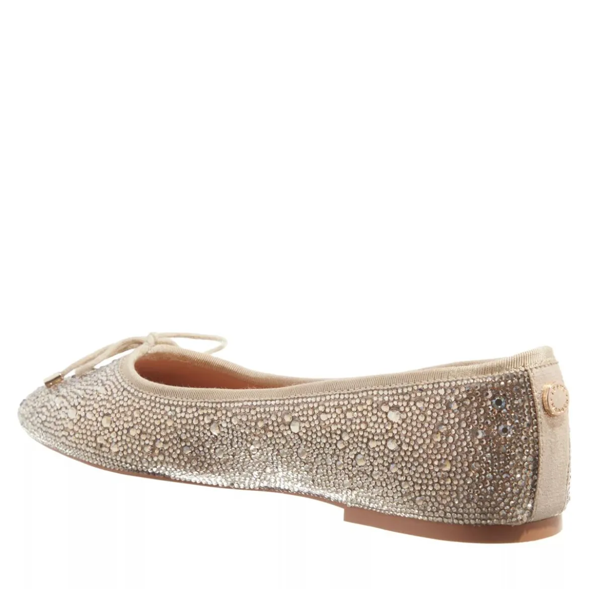 Steve Madden Blossoms R Champagne Ballerinas