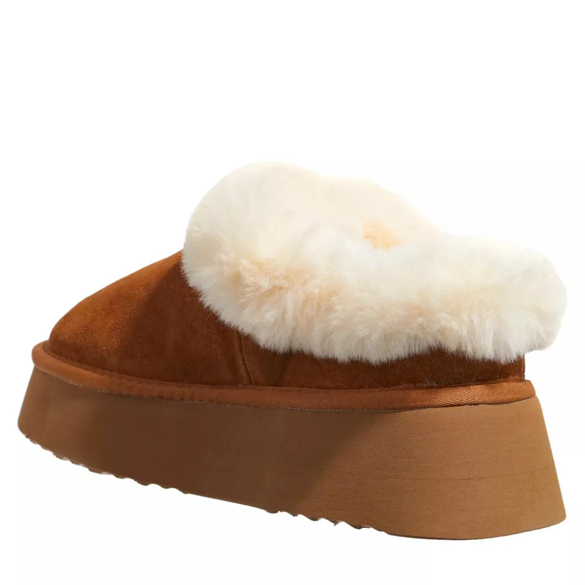 Steve Madden Chaplin Chestnut Slides