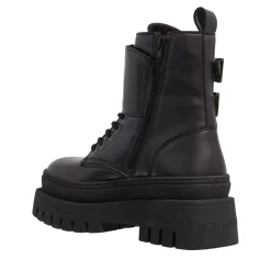 Steve Madden Chauss Bootie Blk Action Leather Stiefel