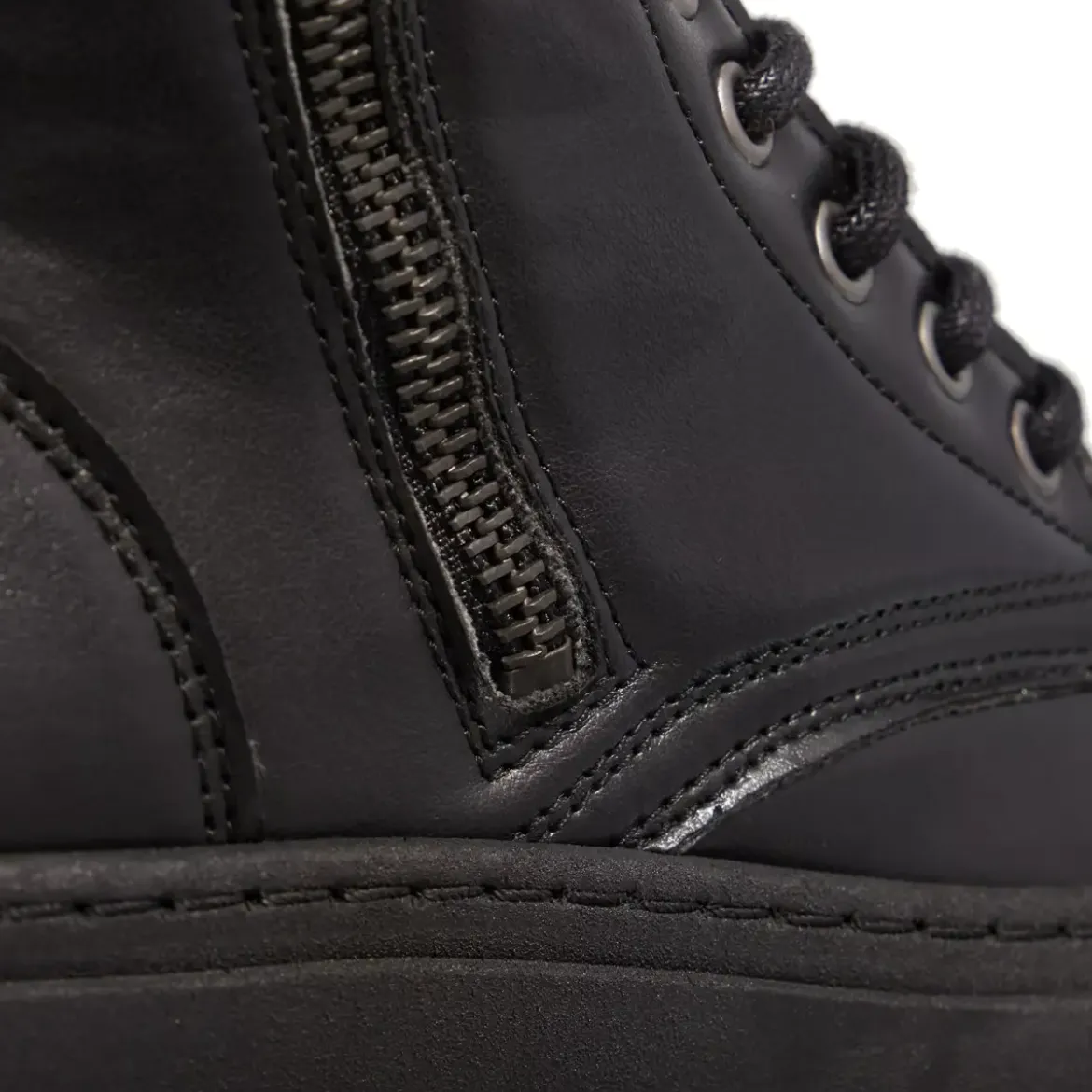Steve Madden Chauss Bootie Blk Action Leather Stiefel