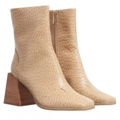 Steve Madden Duchess Tan Lizard Stiefeletten