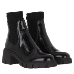 Steve Madden Hayle Bootie Black Patent Stiefeletten