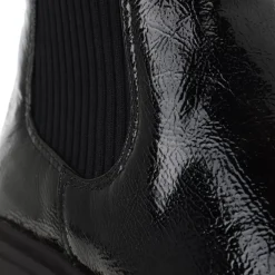 Steve Madden Hayle Bootie Black Patent Stiefeletten