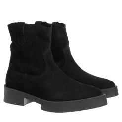 Steve Madden Mina Black Suede Stiefeletten