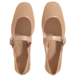 Stuart Weitzman Arabella Mary Jane Ginger Ballerinas