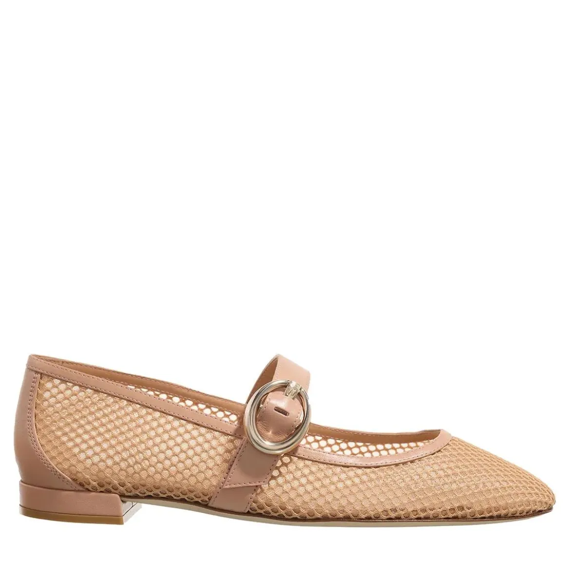 Stuart Weitzman Arabella Mary Jane Ginger Ballerinas