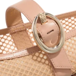 Stuart Weitzman Arabella Mary Jane Ginger Ballerinas