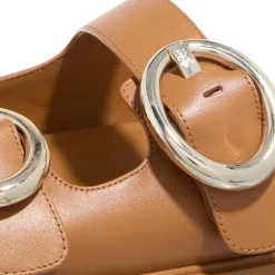 Stuart Weitzman Benni Sport Slide Macchiato Sandalen