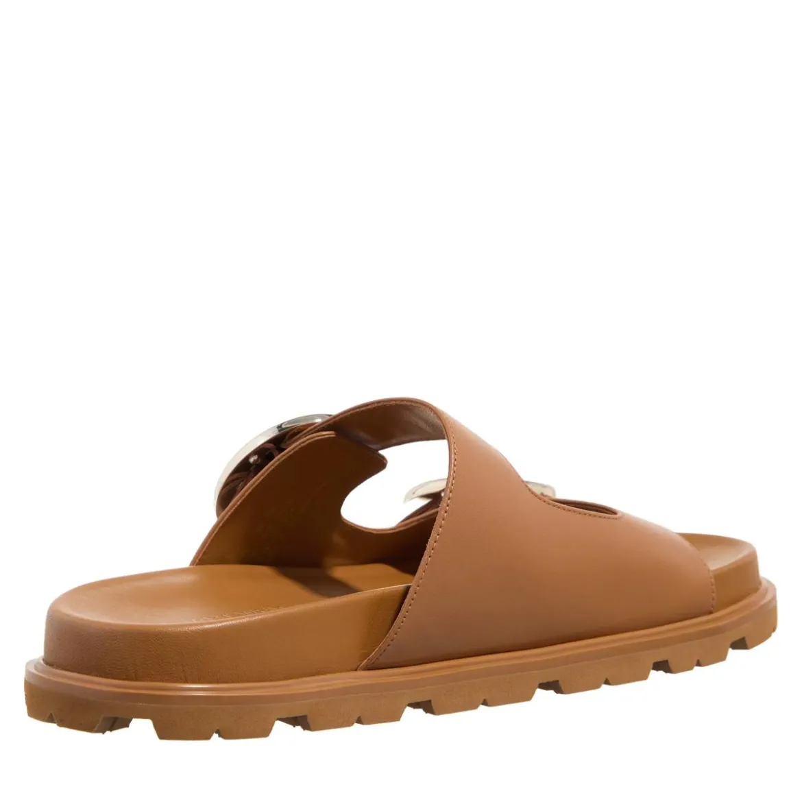 Stuart Weitzman Benni Sport Slide Macchiato Sandalen