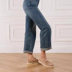 Stuart Weitzman Blake Loafer New Camel/Cream Loafer