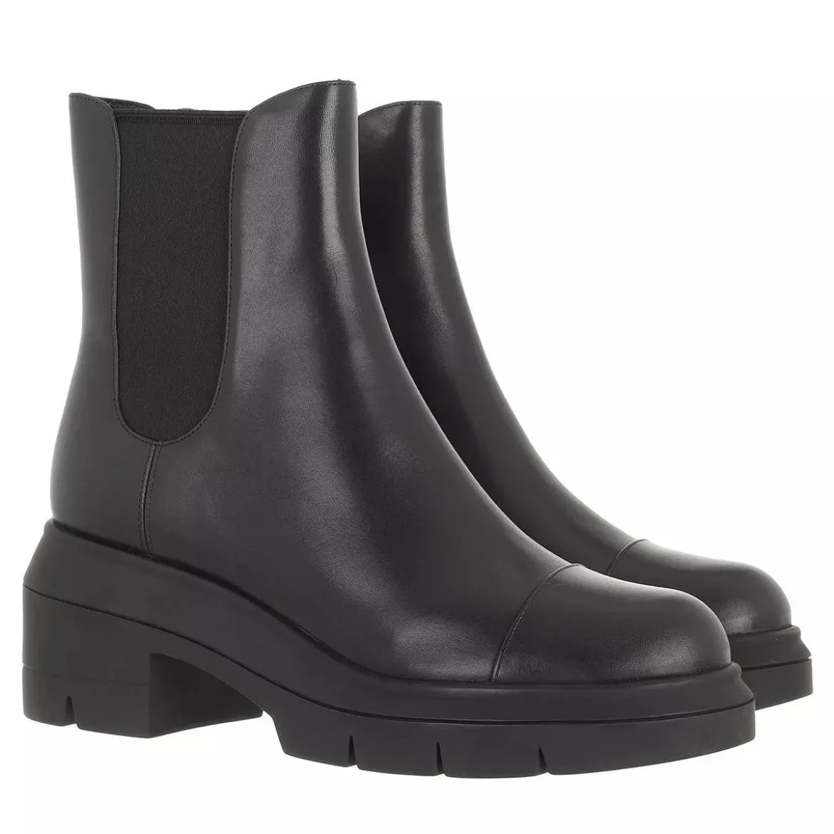 Stuart Weitzman Norah Black Stiefel