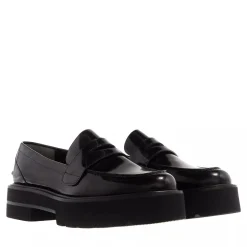 Stuart Weitzman Ultralift Loafer Black Loafer