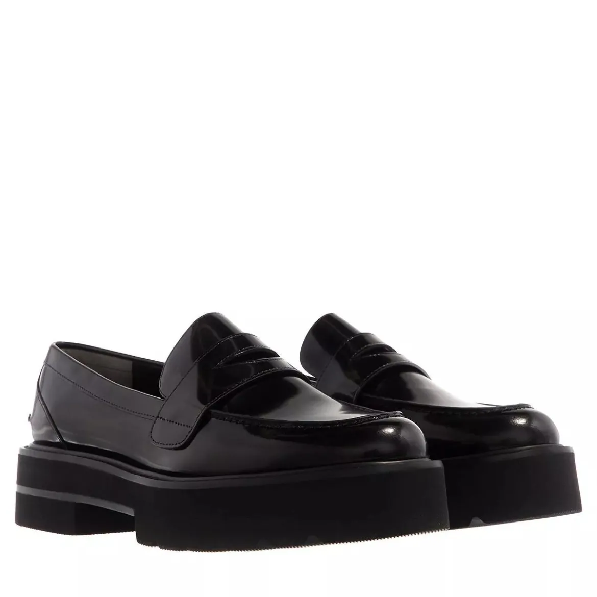 Stuart Weitzman Ultralift Loafer Black Loafer