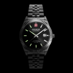 Swiss Military Hanowa Automatikuhr Diligenter silber Automatikuhr