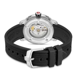 Swiss Military Hanowa Die Automatikuhr Maitre Plongeur von Swiss Militar silber Quarzuhr