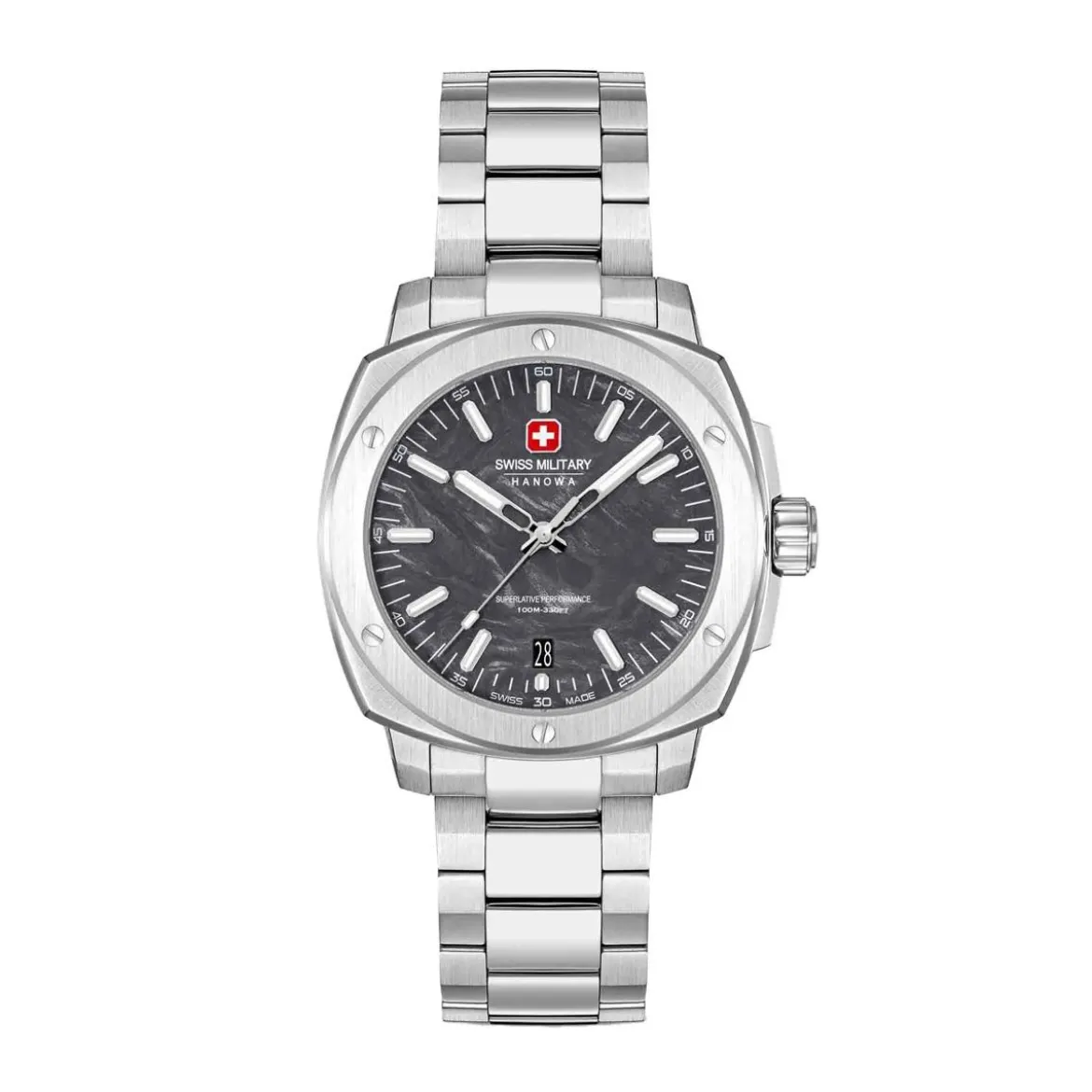 Swiss Military Hanowa Quarzuhr Sirius Lightning silber Quarzuhr