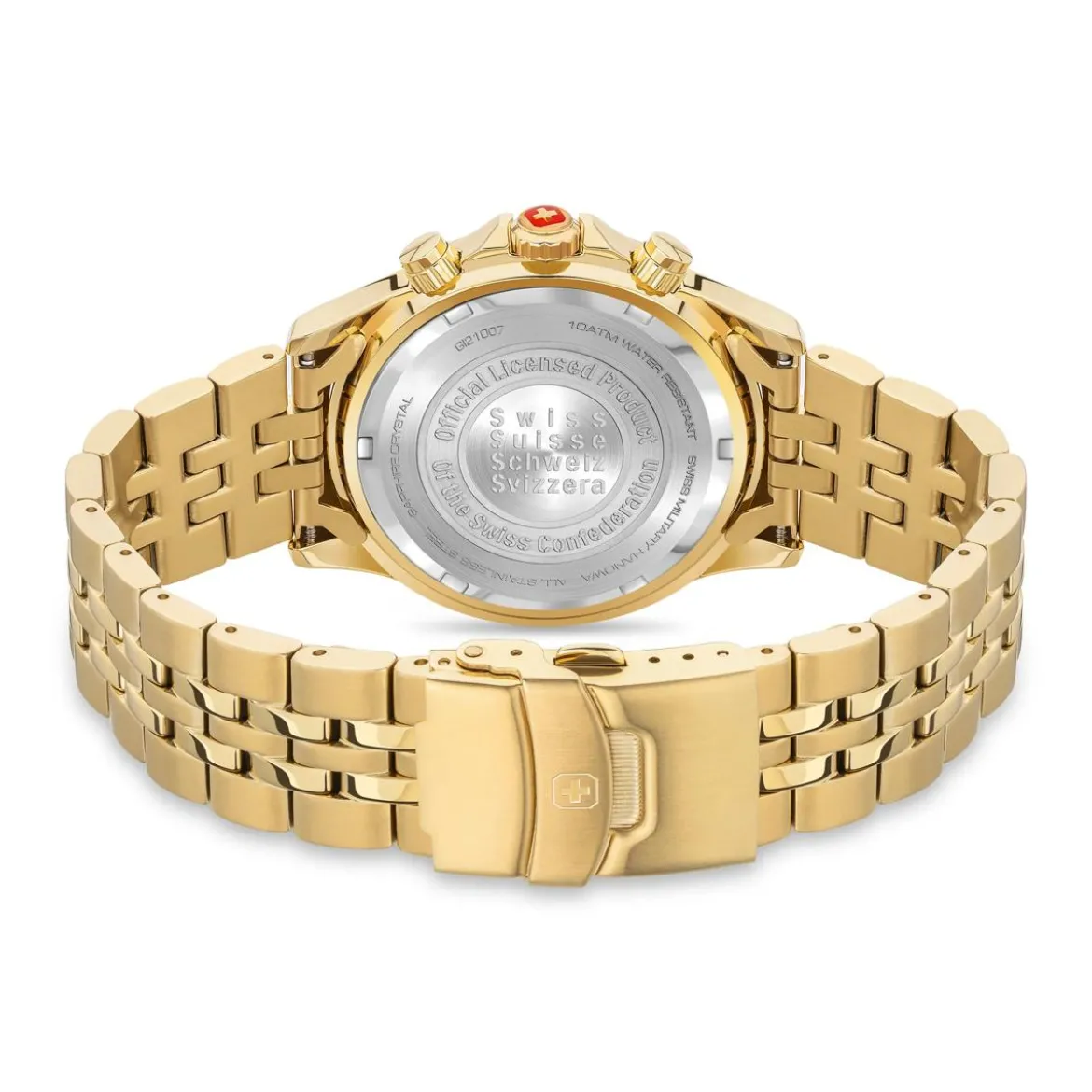 Swiss Military Hanowa Quarzuhr Flagship X Chrono gold Quarzuhr
