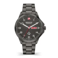 Swiss Military Hanowa Quarzuhr Puma schwarz Quarzuhr