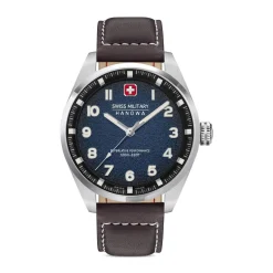 Swiss Military Hanowa Quarzuhr Greyhound dunkel-braun Quarzuhr