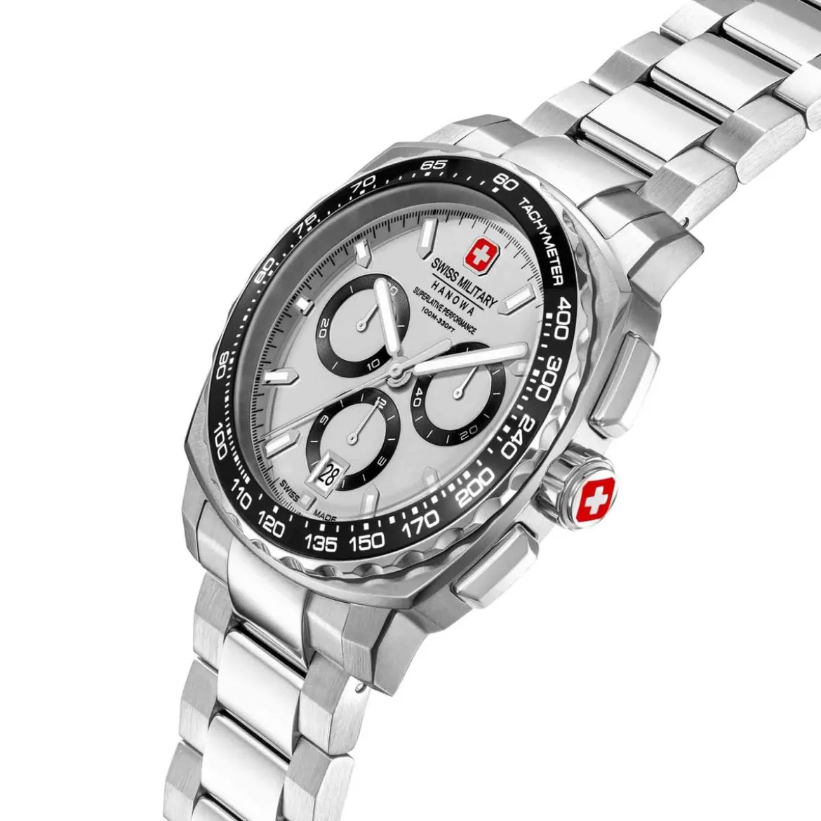 Swiss Military Hanowa Quarzuhr Speedwell silber Quarzuhr