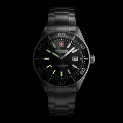 Swiss Military Hanowa Quarzuhr Nomad silber Quarzuhr
