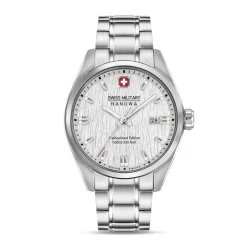 Swiss Military Hanowa Quarzuhr Helvetica silber Quarzuhr