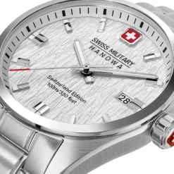 Swiss Military Hanowa Quarzuhr Helvetica silber Quarzuhr