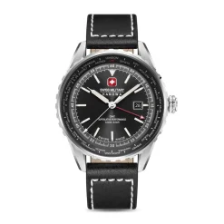 Swiss Military Hanowa Quarzuhr Afterburn Gmt schwarz Automatikuhr