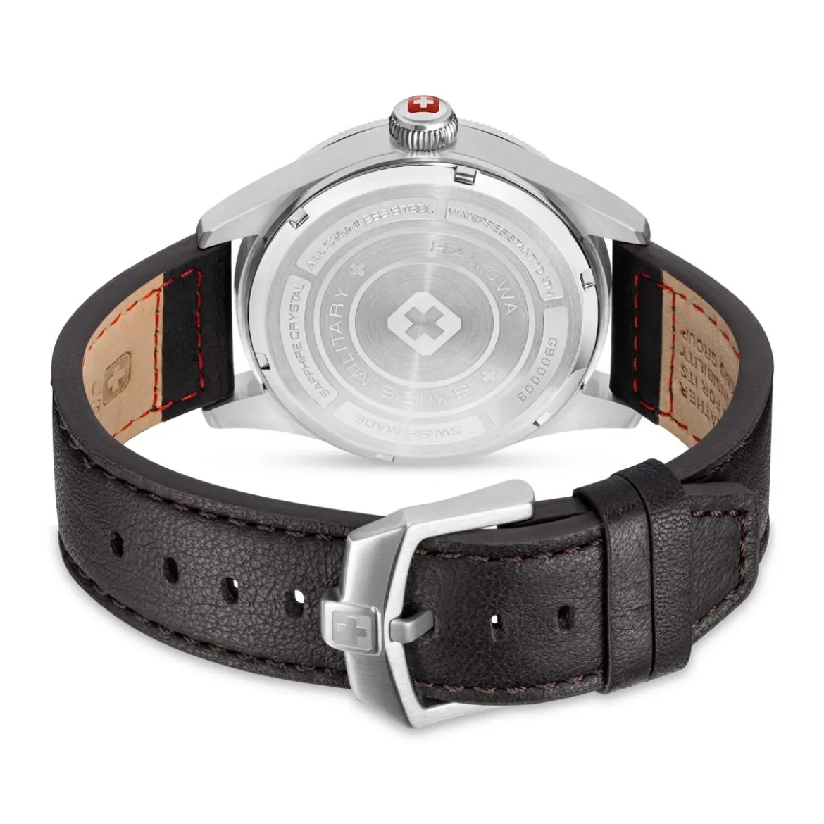 Swiss Military Hanowa Quarzuhr Thunderbolt dunkel-braun Quarzuhr