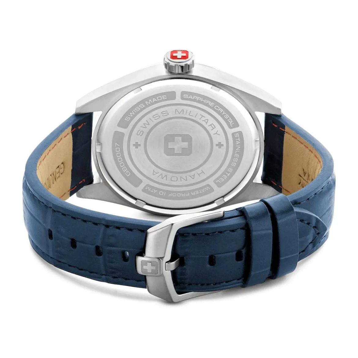 Swiss Military Hanowa Quarzuhr Lynx blau Quarzuhr