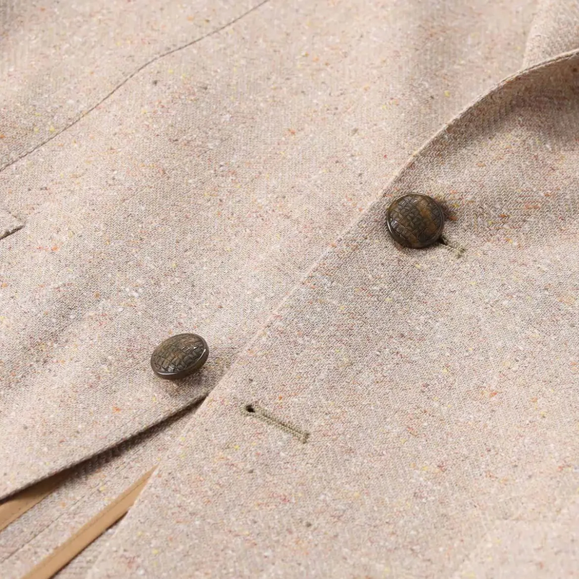 Tagliatore Sakko aus Baumwollmix braun Anzugjacke